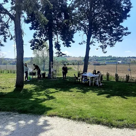 別荘 Il Cuore Del Conero - Casale Con Piscina, Natura E Relax カメラーノ